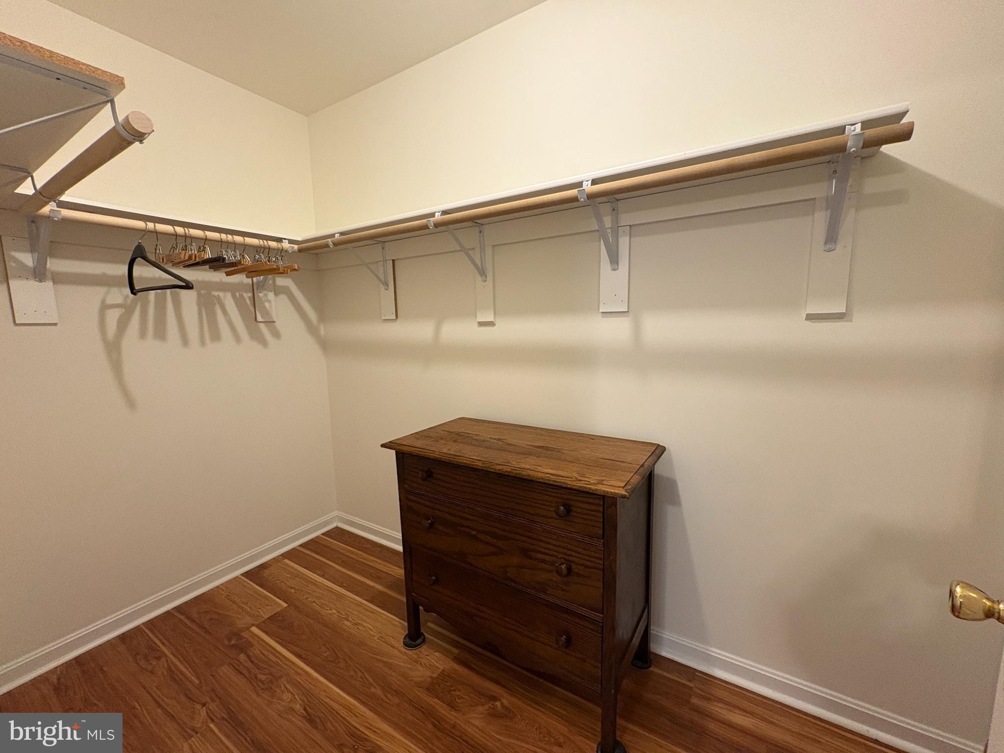 180 King Street Culpeper, VA 22701 - Photo 14 of 22 a view of walk in closet with empty racks