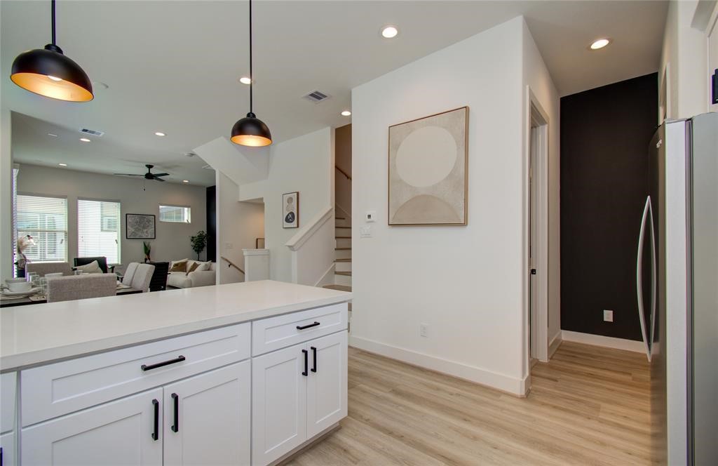 2309 Eagle Street Houston, TX 77004 - Photo 2 of 34 a view of living room with granite countertop furniture and a flat screen tv