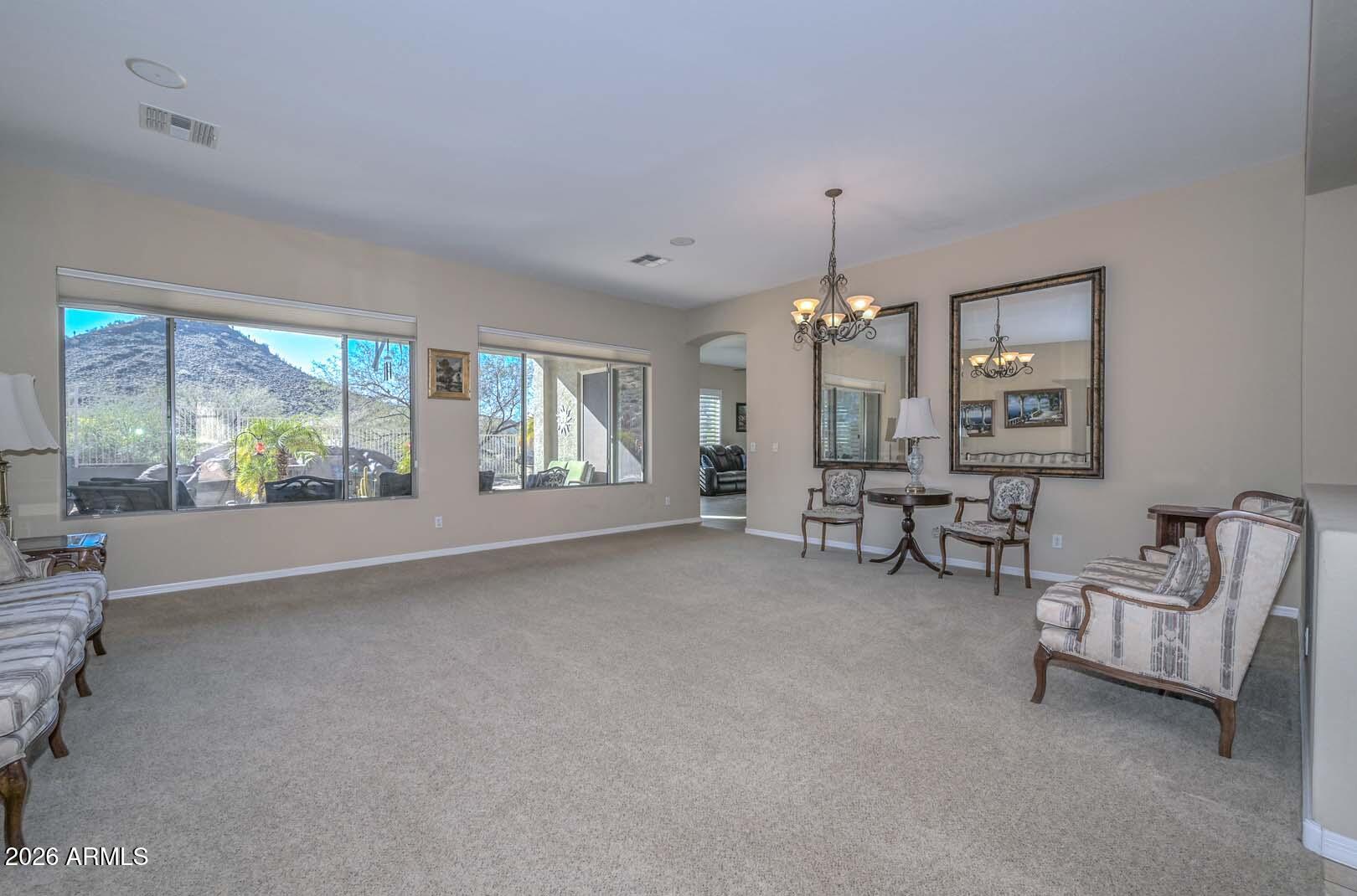 6133 West Fetlock Trail Phoenix, AZ 85083 - Photo 16 of 66 Living Room-Dining Room
