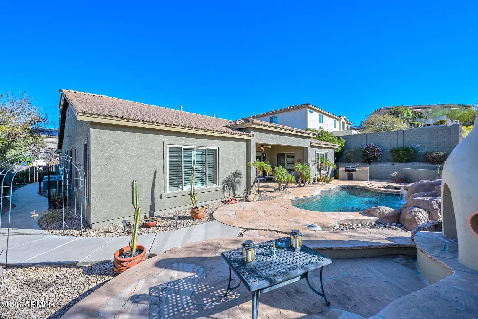 6133 West Fetlock Trail Phoenix, AZ 85083 - Photo 55 of 66 Backyard-Corner View