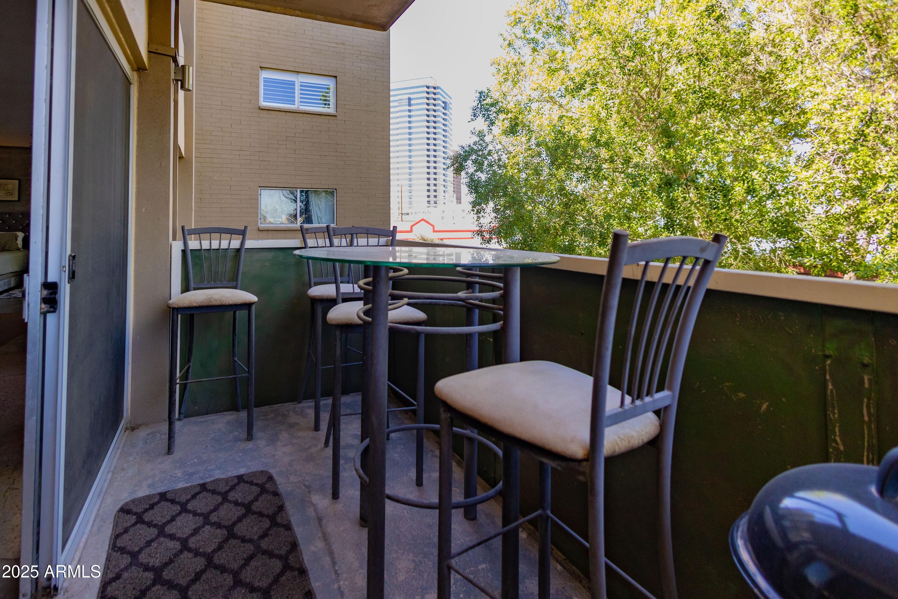 353 East Thomas Road, Unit C307 Phoenix, AZ 85012 - Photo 46 of 51 Balcony 1