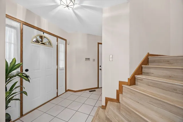 a view of a entryway