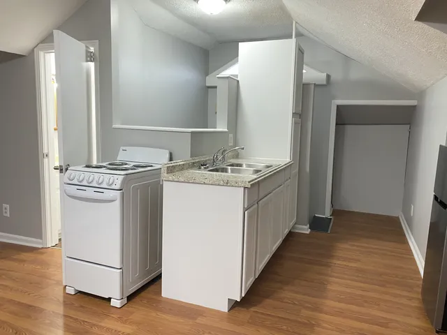 a utility room with washer and dryer