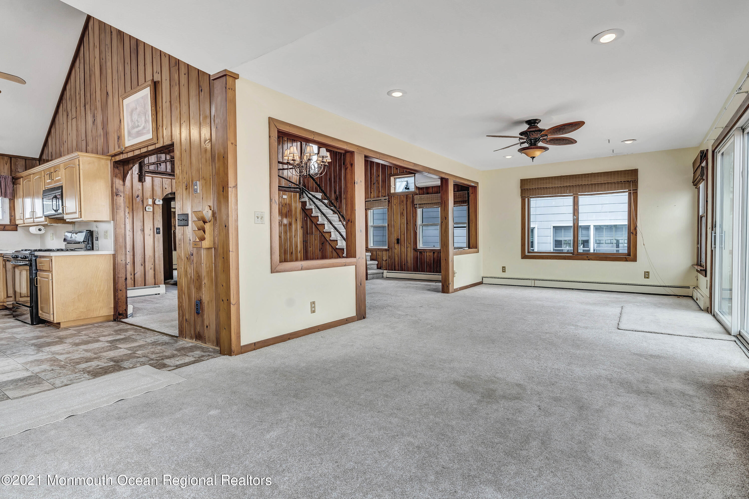 65 Metedeconk Road Brick, NJ 08723 - Photo 26 of 67 a view of livingroom with hardwood floor and a ceiling fan