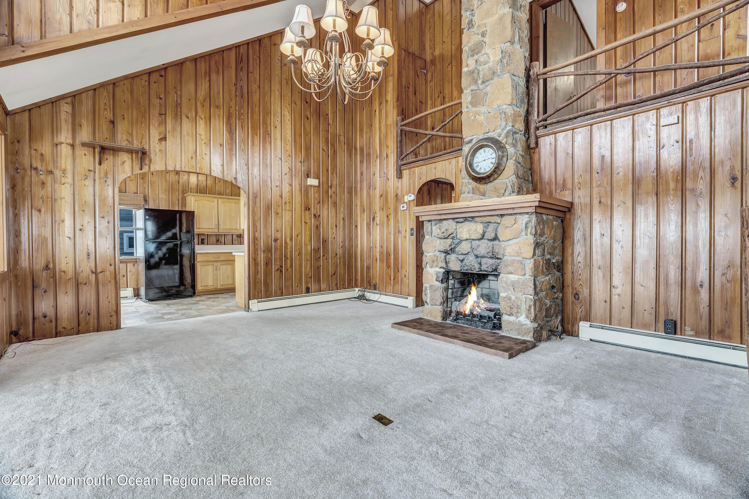 65 Metedeconk Road Brick, NJ 08723 - Photo 39 of 67 a view of an empty room with a fireplace and a window