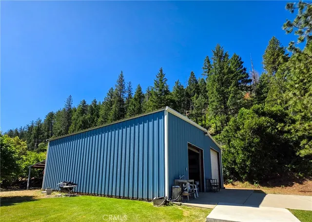 a view of store room with racks