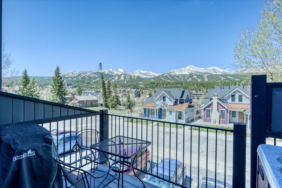 200 North Ridge Street, Unit R A Breckenridge, CO 80424 - Photo 29 of 38 a view of a city from a balcony