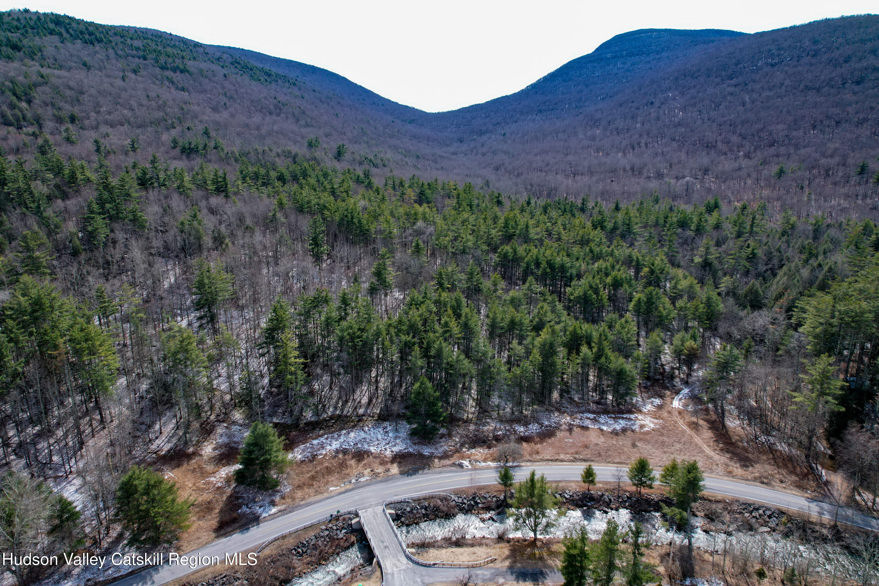 Tbd Spruceton Road West Kill, NY 12492 - Photo 7 of 15 a view of a lush green hillside and a building