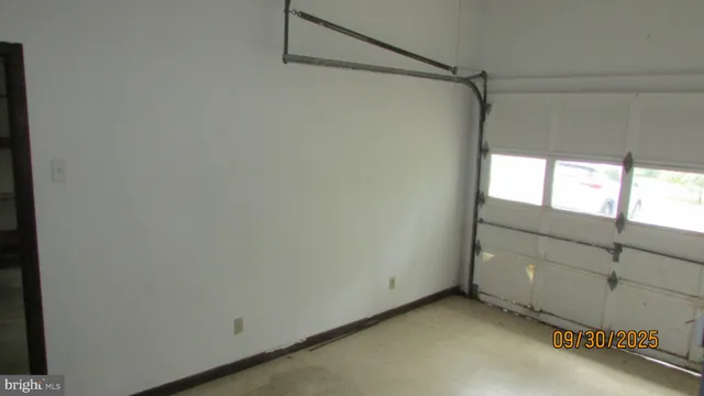 a close up of a mirror