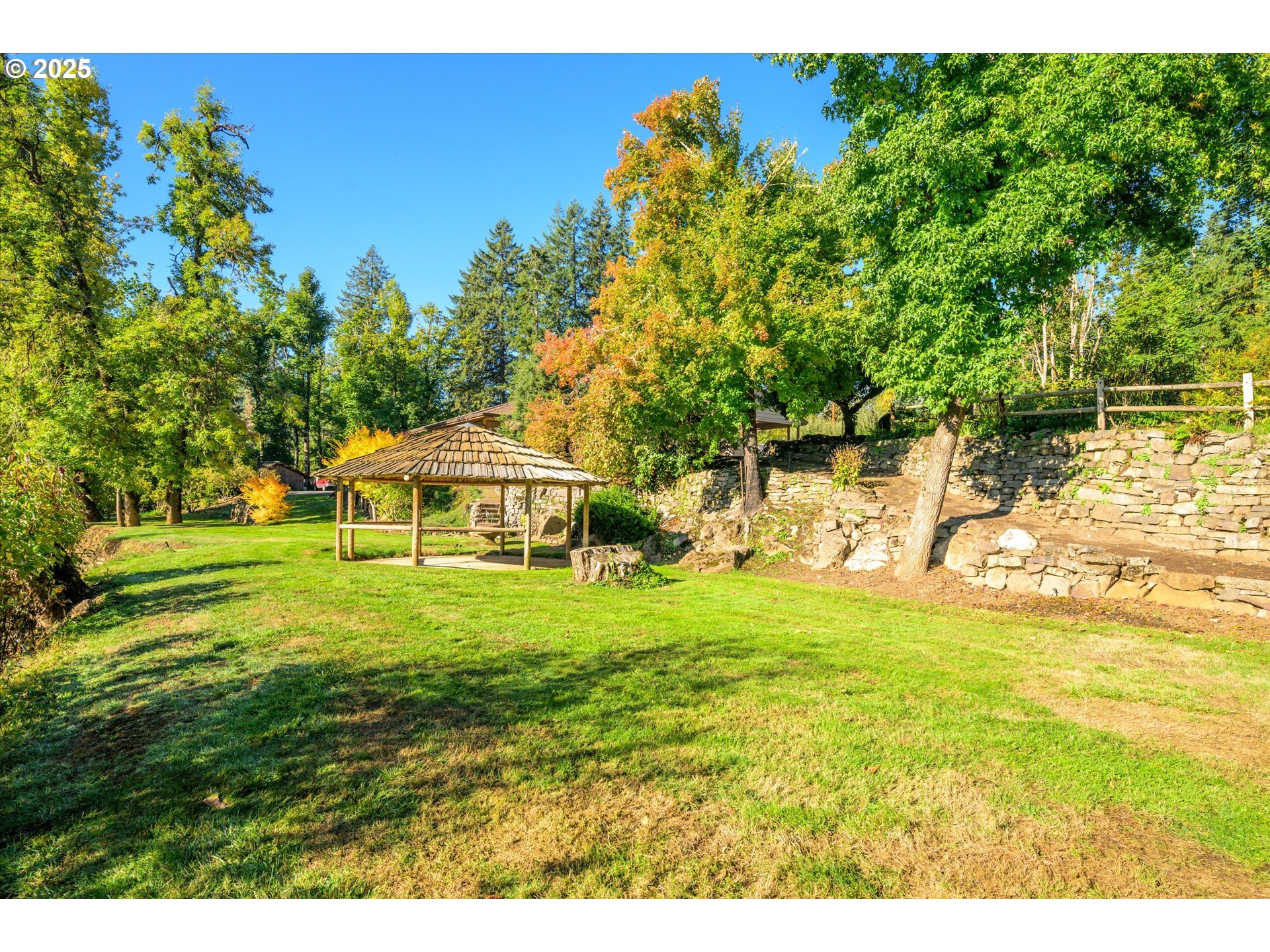 35012 McKenzie View Drive Springfield, OR 97478 - Photo 29 of 47 a view of a trees in a yard with a house