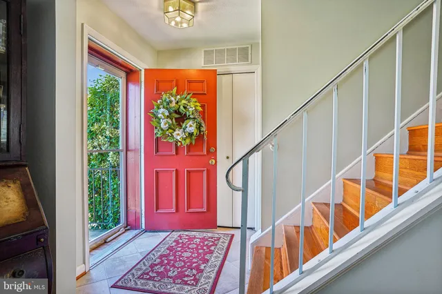 a view of an entryway