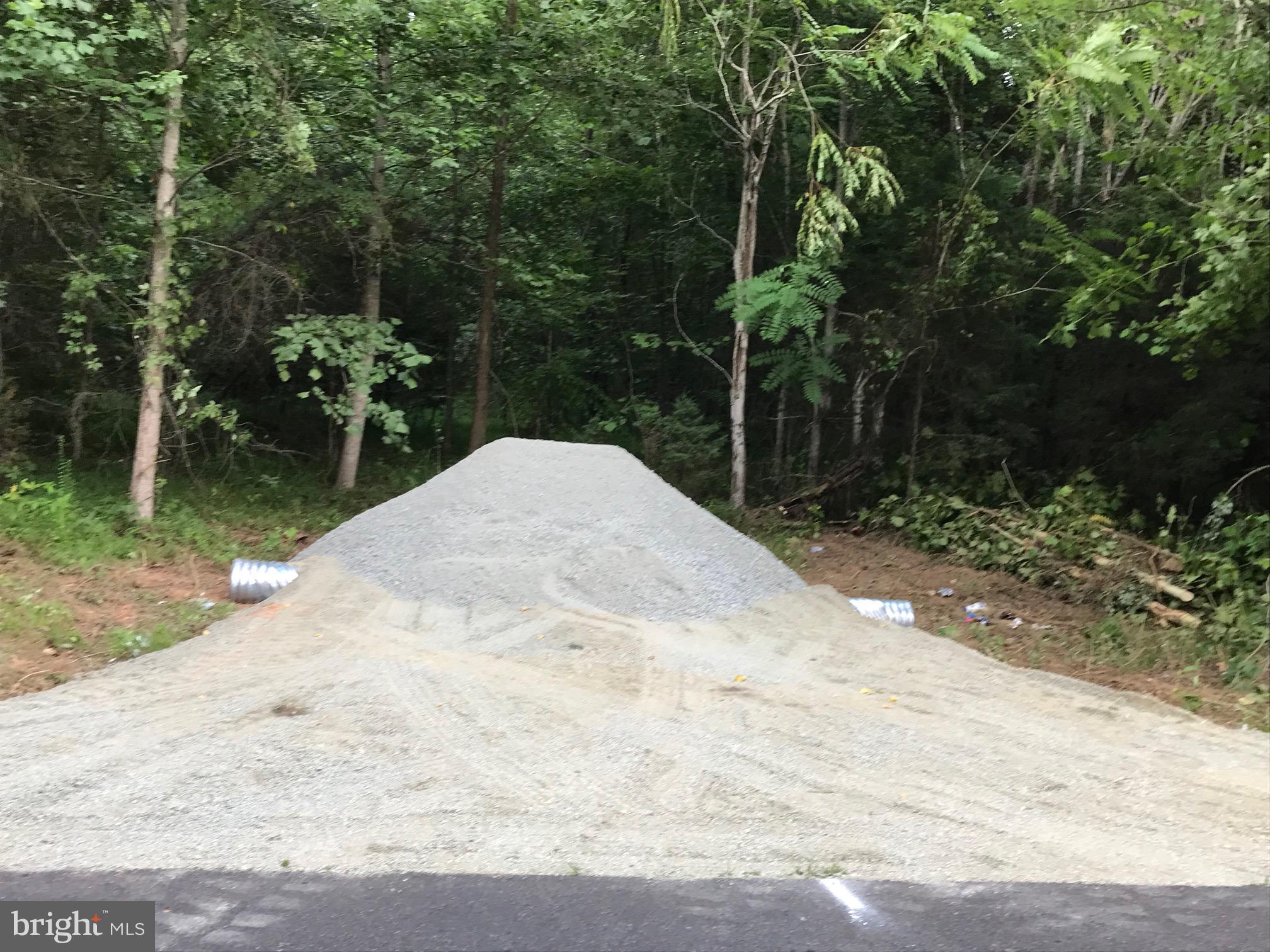 Entrance to lot 1 and lot 2