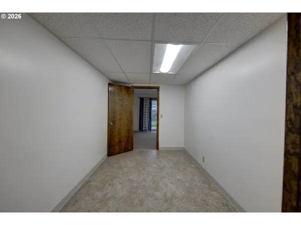 a view of an empty room with window