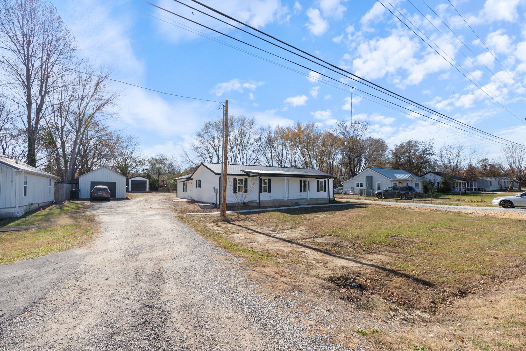 654 West Main Street Hohenwald, TN 38462 - Photo 33 of 33 a view of a house with snow on the side of the road
