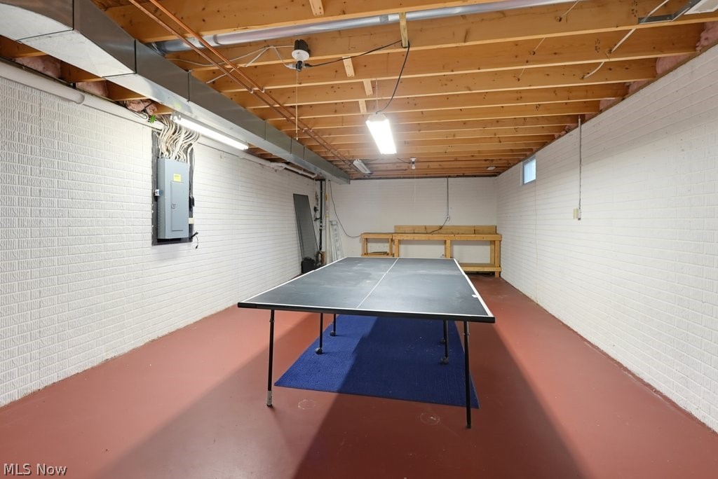 2331 Call Road Stow, OH 44224 - Photo 18 of 18 Lower-level back room offers plenty of space for recreation, games, and hobbies.