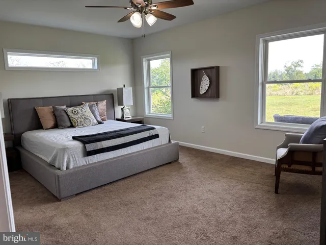 a view of a room with empty racks