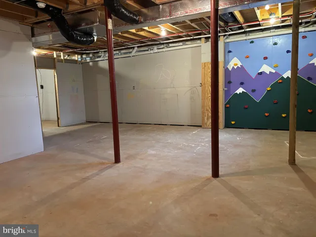 a view of storage and utility room