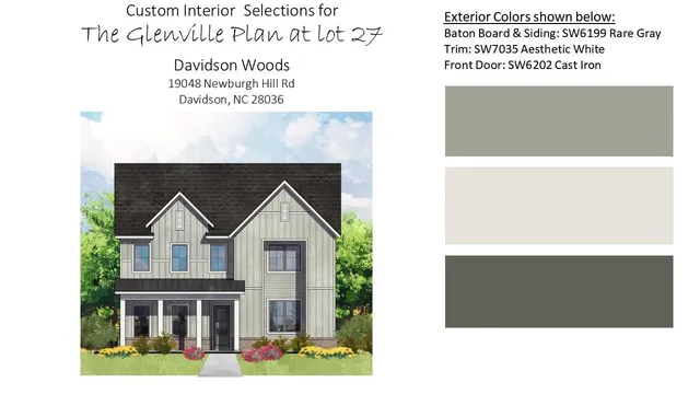 $1,274,000 | 19048 Newburg Hl Road, Unit 27, Davidson, NC 28036