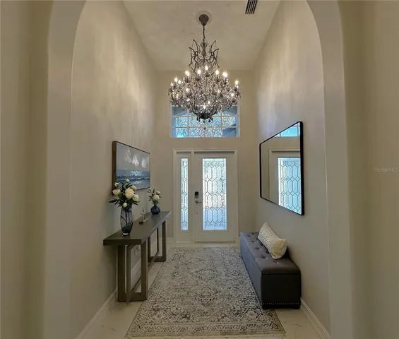 a view of a living room