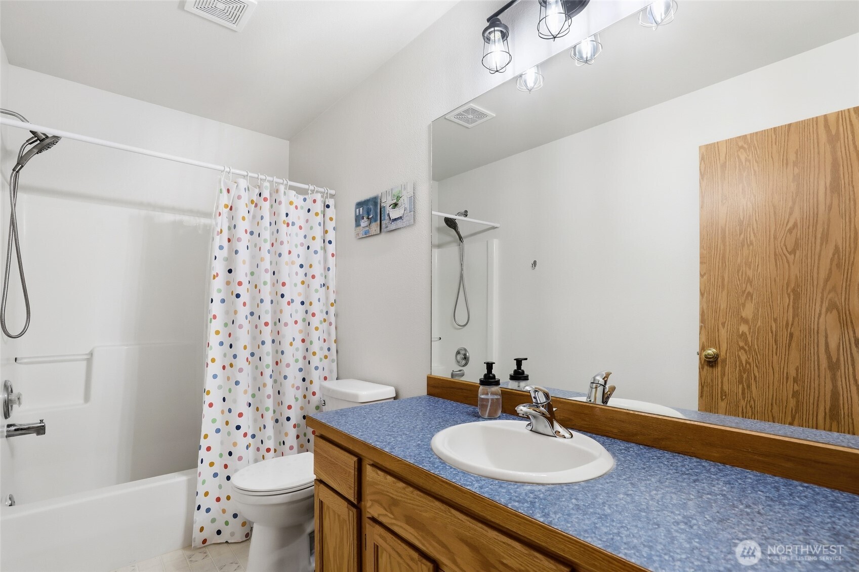 8008 188th Avenue Southwest Rochester, WA 98579 - Photo 22 of 40 a bathroom with a sink and a mirror