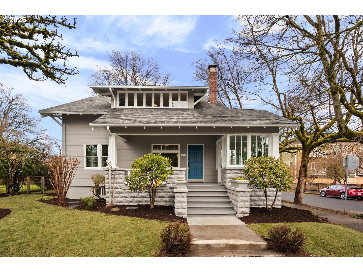 1239 Northeast Sumner Street Portland, OR 97211 - Photo 1 of 48 front view of a house with a yard