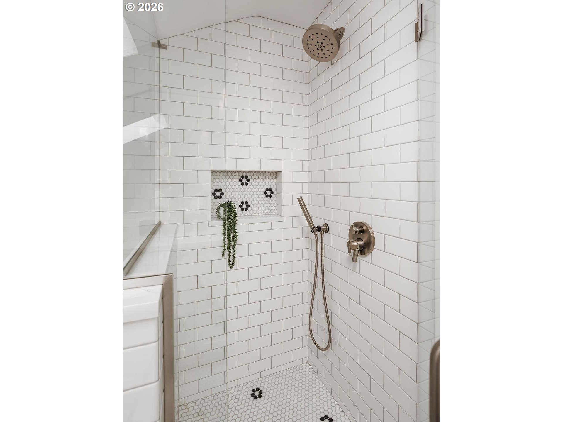 1239 Northeast Sumner Street Portland, OR 97211 - Photo 31 of 48 a bathroom with a shower