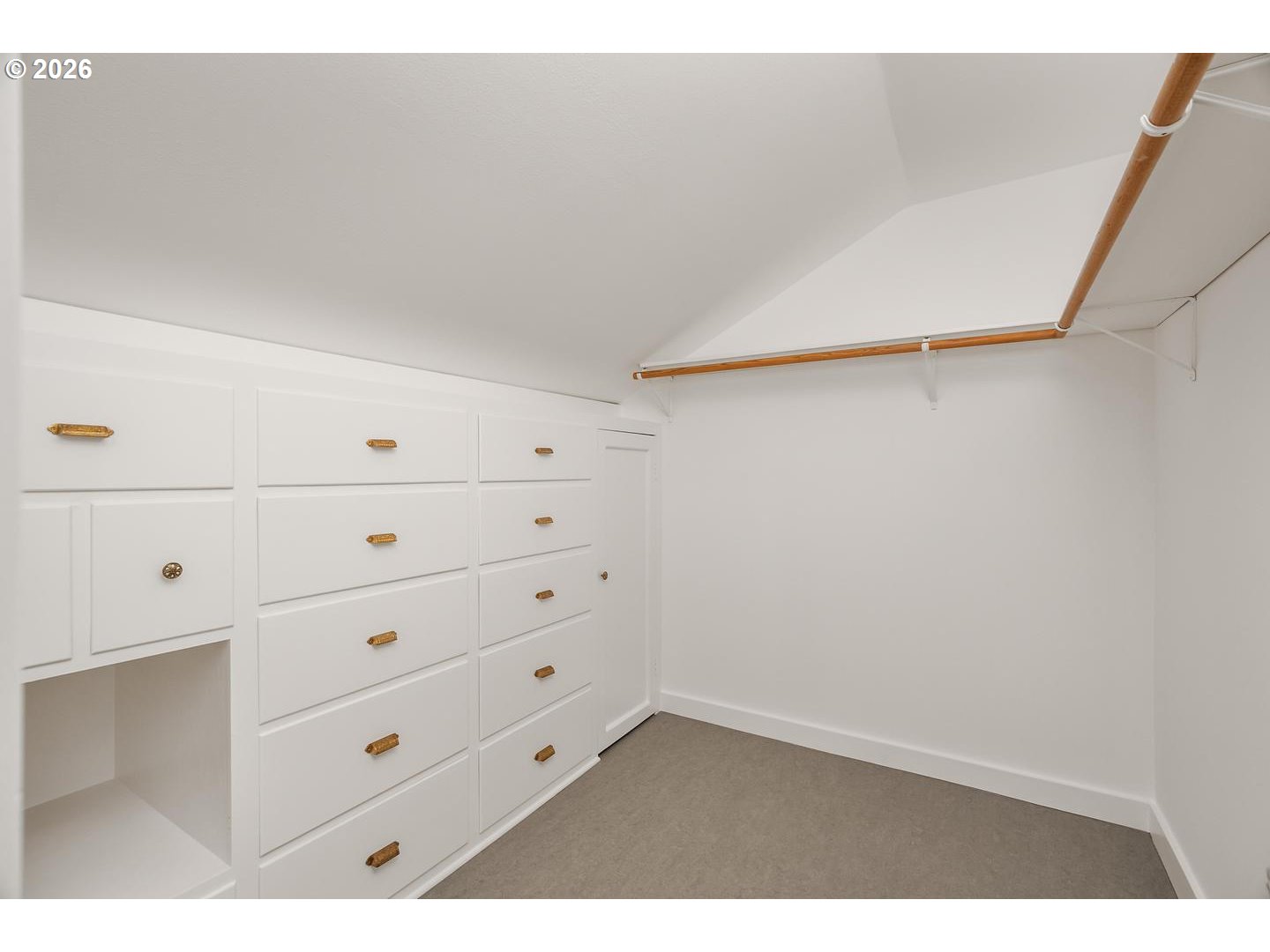 1239 Northeast Sumner Street Portland, OR 97211 - Photo 34 of 48 a view of an empty walk in closet