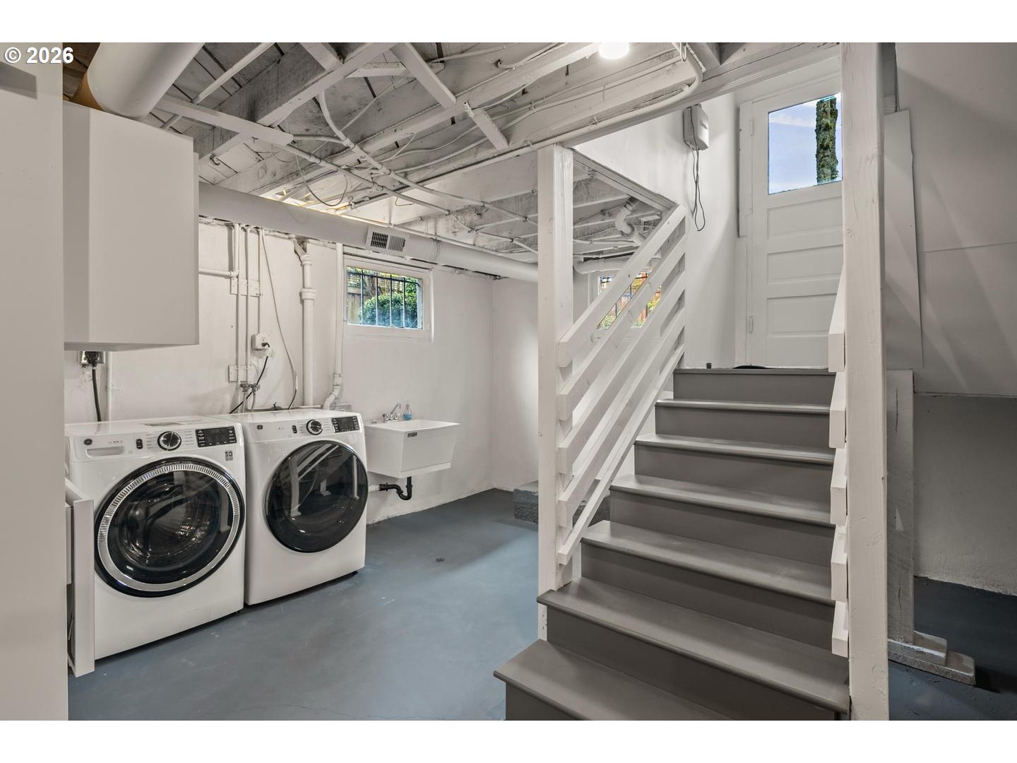 1239 Northeast Sumner Street Portland, OR 97211 - Photo 35 of 48 a utility room with dryer and washer