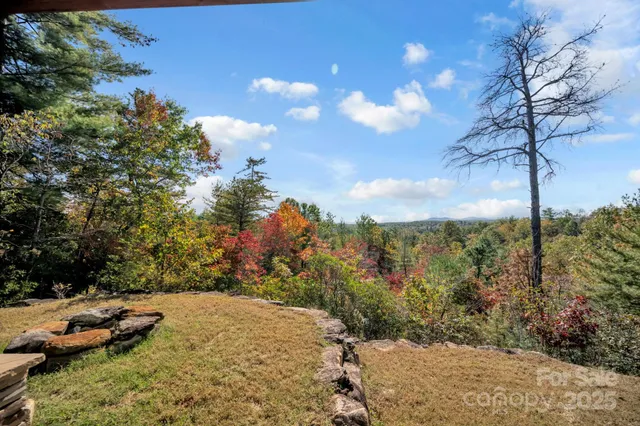 a house view with a outdoor space