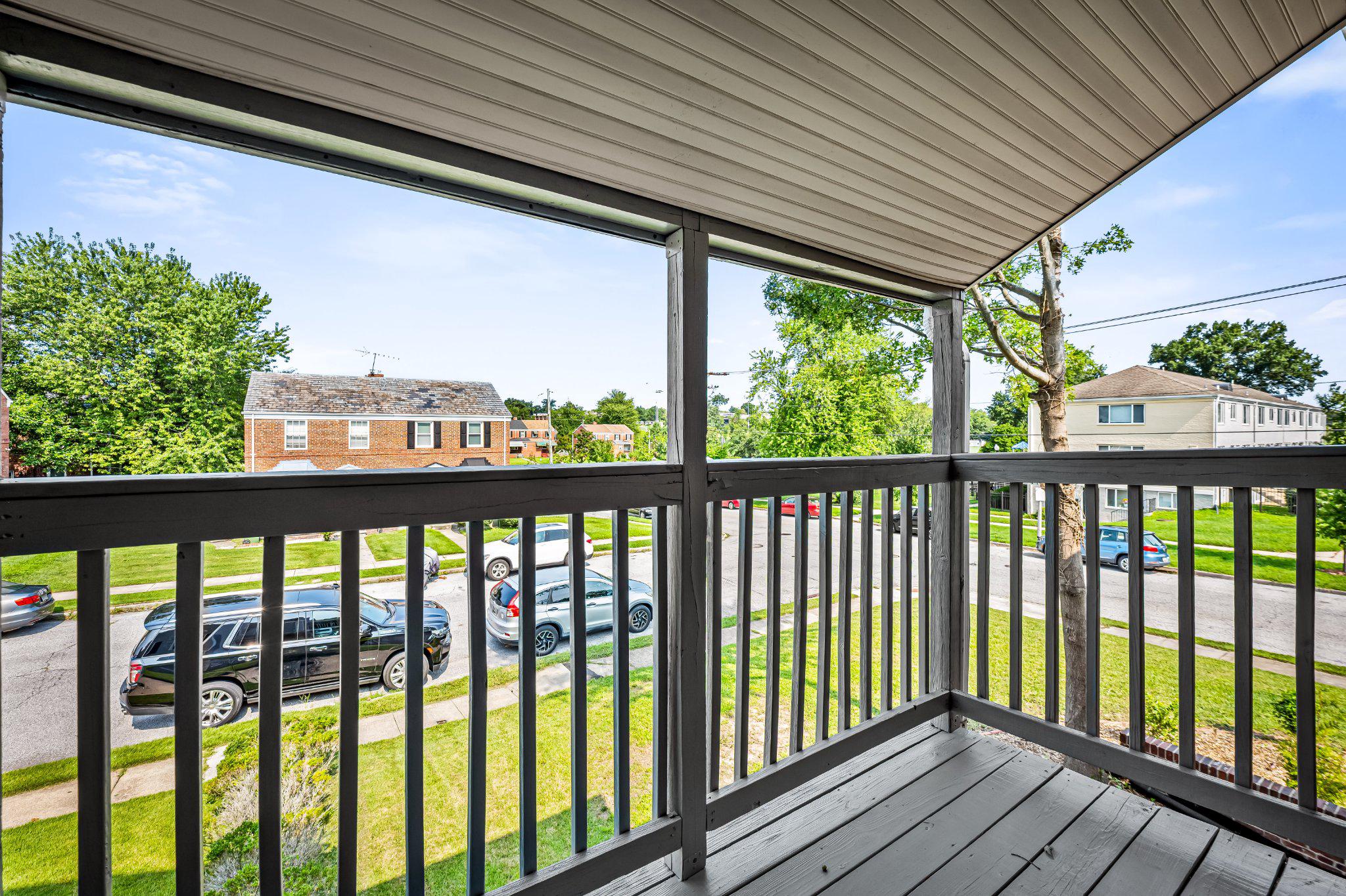 6011 Wakehurst Way Baltimore, MD 21239 - Photo 21 of 36 Balcony for morning coffee