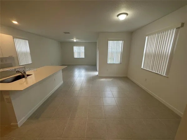 a view of a livingroom with a window