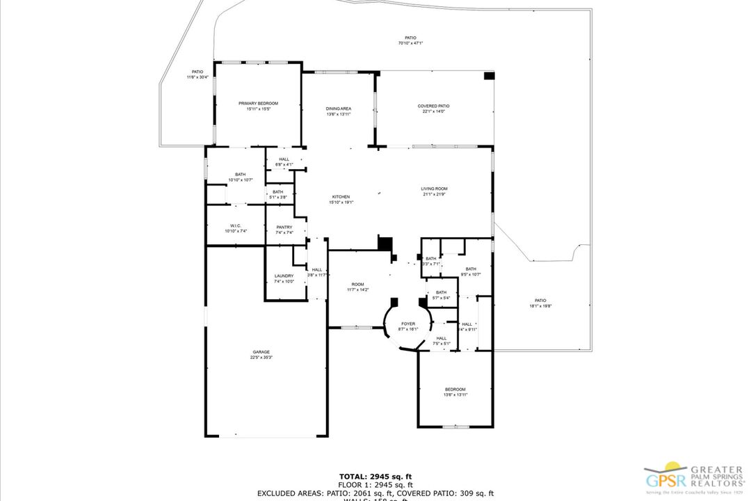 82 Cabernet Rancho Mirage, CA 92270 - Photo 5 of 25 a picture of floor plan