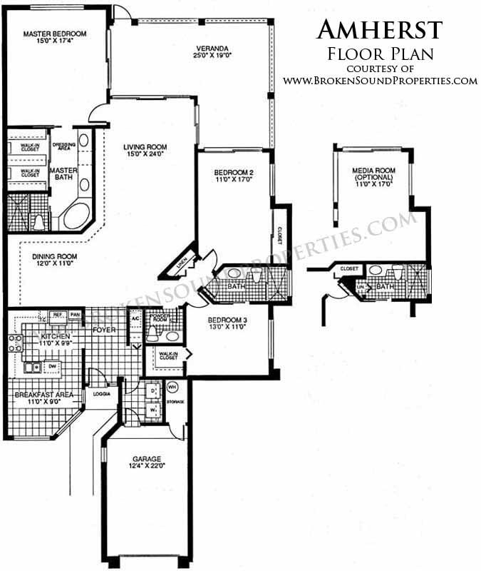 5801 Northwest 24th Avenue, Unit 1004 Boca Raton, FL 33496 - Photo 65 of 65 Floor Plan - Media Room Option