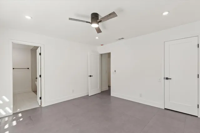 a view of empty room