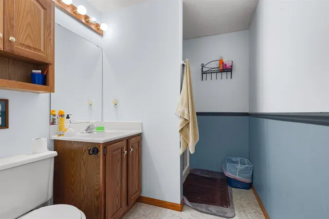 a view of backyard with tree