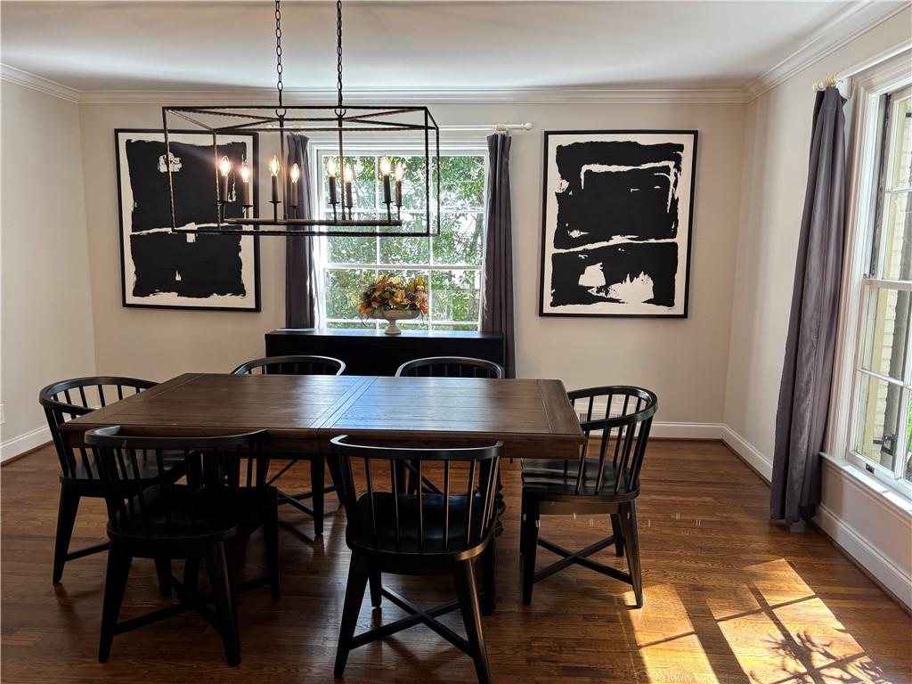 45 Blackland Road Northwest Atlanta, GA 30342 - Photo 13 of 31 a dining room with furniture and window