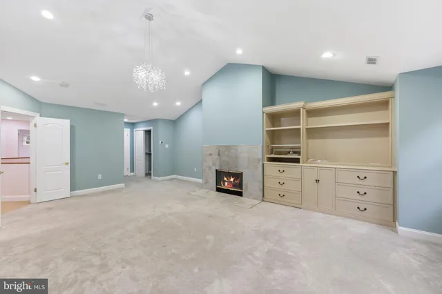 a view of closet area