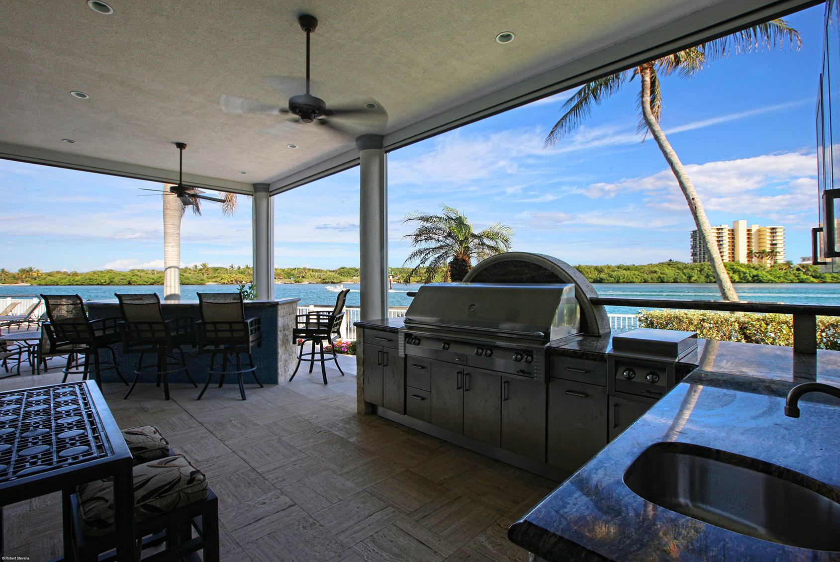 3175 Cove Road Tequesta, FL 33469 - Photo 38 of 39 Summer Kitchen