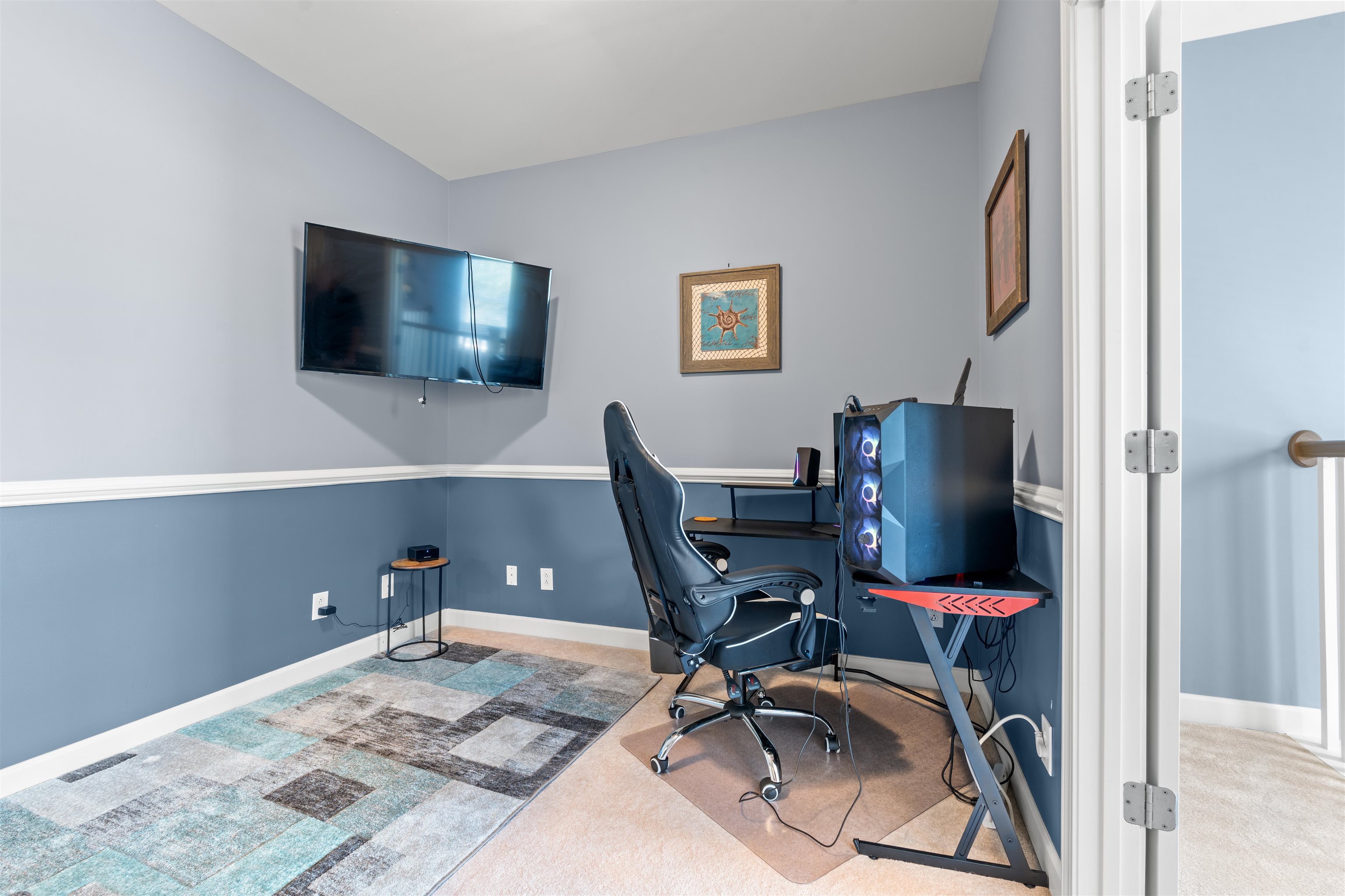 3512 Alexandria Avenue, Unit 18 Myrtle Beach, SC 29577 - Photo 19 of 31 Office featuring light colored carpet and baseboards