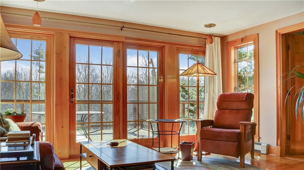 711 Hanson Ridge Road Springvale, ME 04083 - Photo 12 of 19 Cozy den overlooking rear deck and yard.