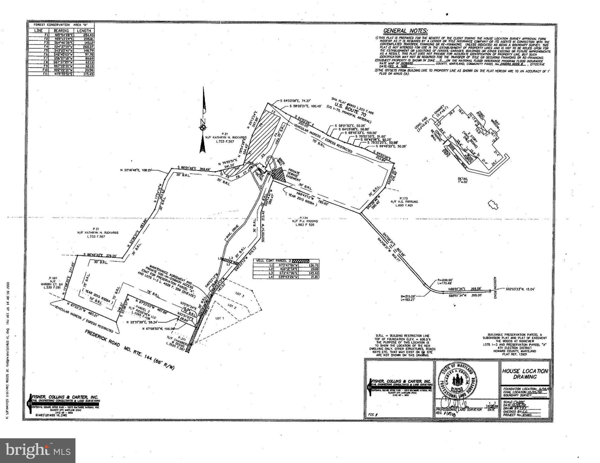 15094 Frederick Road Woodbine, MD 21797 - Photo 30 of 30 Plat