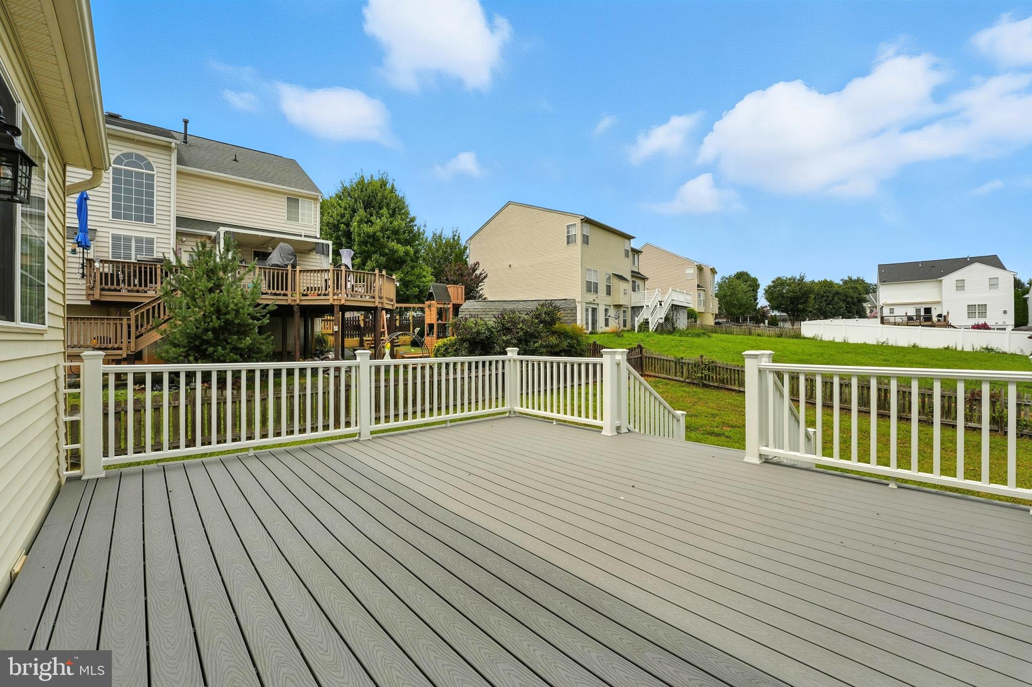 705 Holly Leaf Road Culpeper, VA 22701 - Photo 53 of 62 a view of a balcony with wooden floor