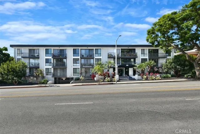front view of a house with a patio