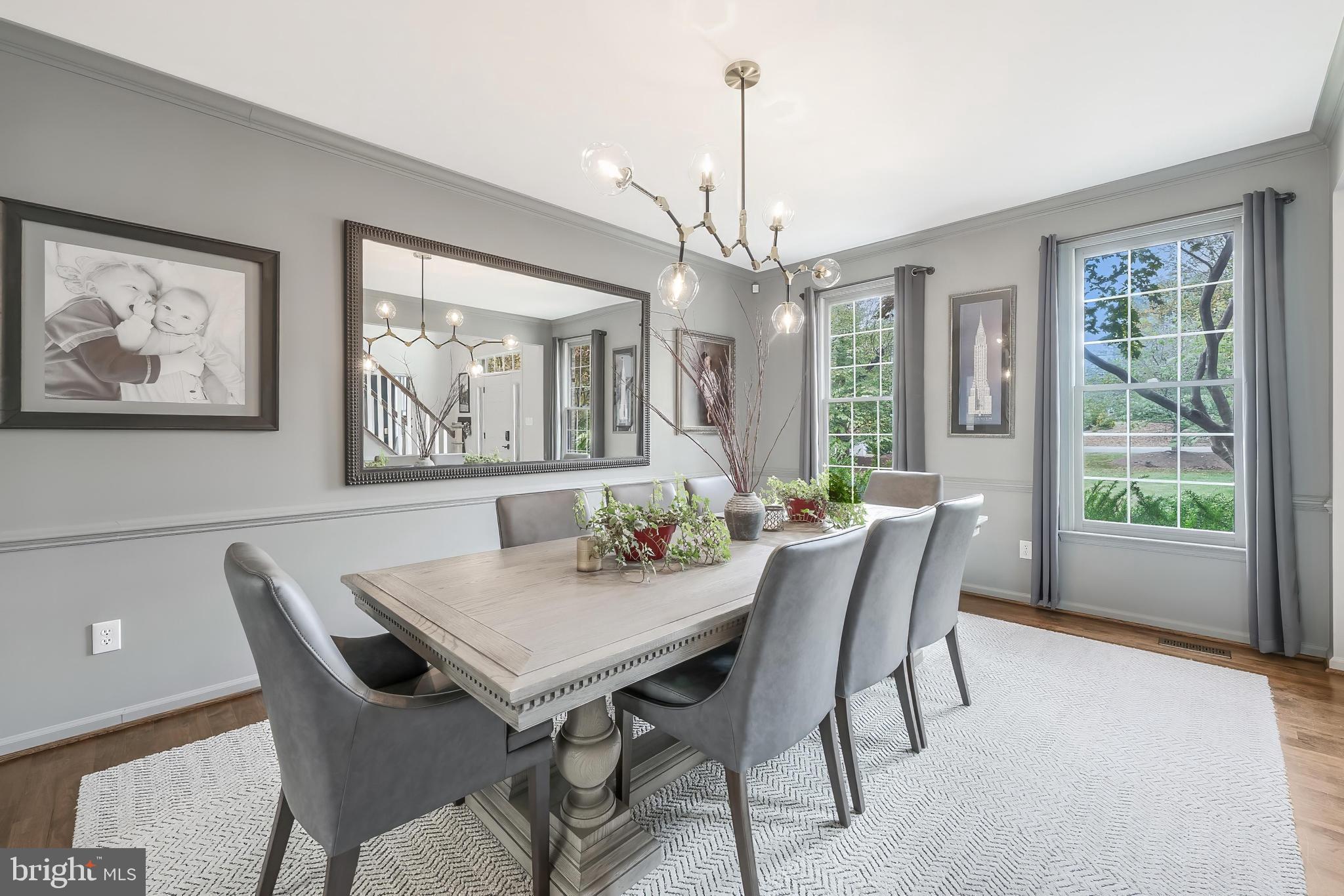 1179 Reston Avenue Herndon, VA 20194 - Photo 9 of 47 a view of a dining room with furniture window and outside view