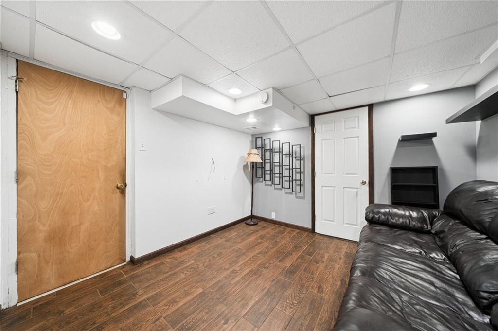 711 Jane Street Pittsburgh, PA 15239 - Photo 18 of 27 Offers a cozy, private atmosphere with clean lines and recessed lighting.