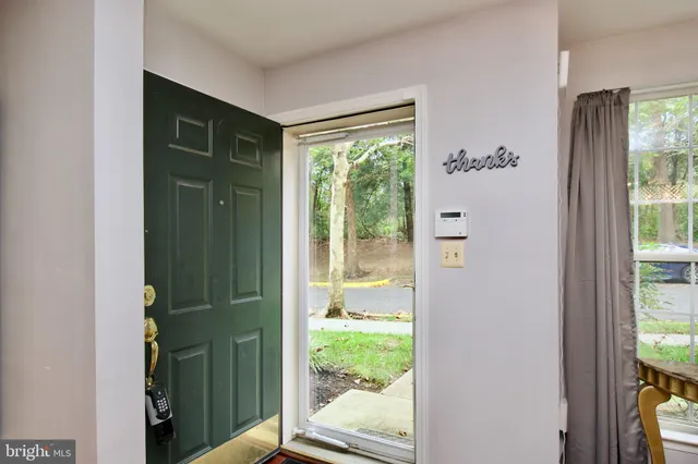 a view of a front door