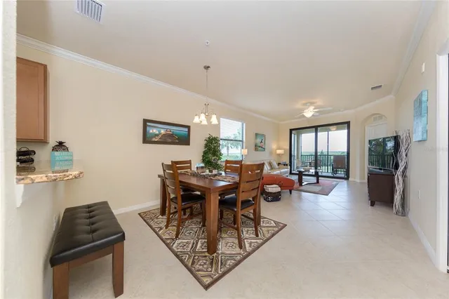 a view of a livingroom with furniture and window