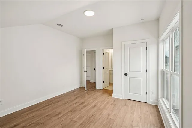 wooden floor in an empty room