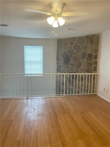 a view of a roof deck