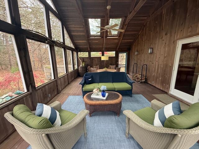 3 Tern Road Harwich, MA 02645 - Photo 16 of 44 a living room with furniture and a large window